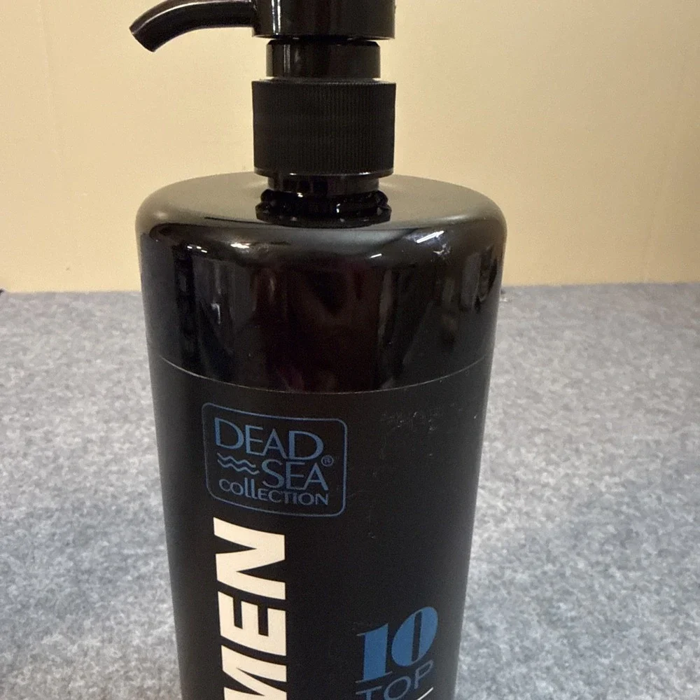 Dead Sea Collection Mens 3 in 1 Face Body+Face+Hair Wash Hydrating Calming 33.8